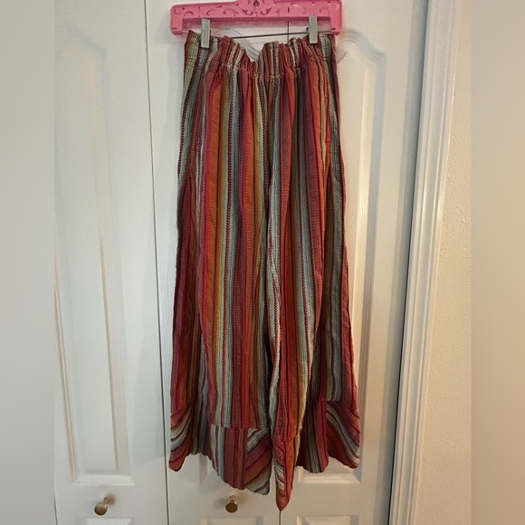 Free People Pants - Free People Days End striped pants - Elastic Waist. Size XS